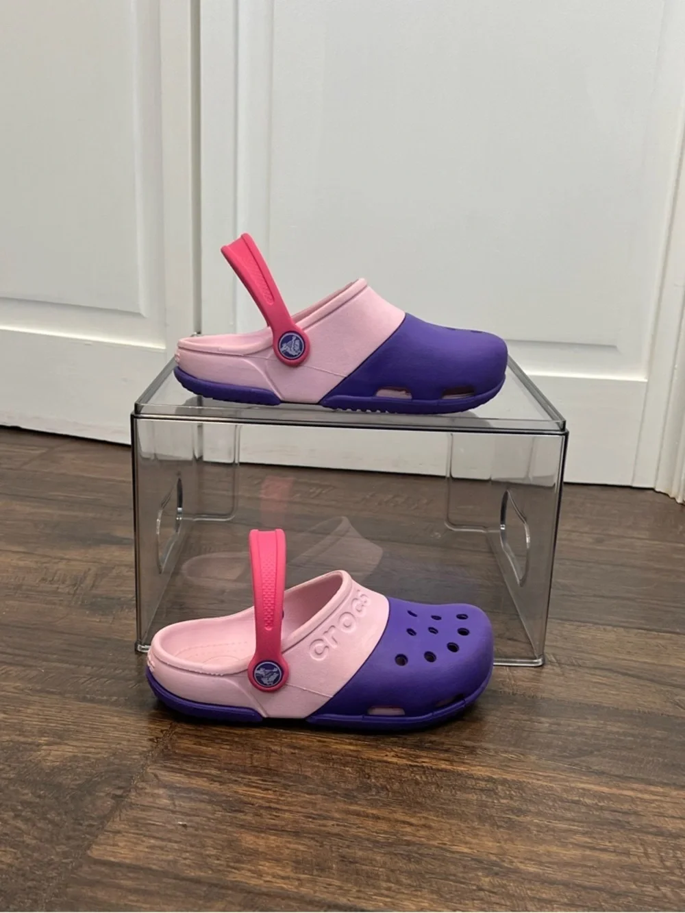 Crocs Kids Electro ll Clog - Purple & Pink Size C12